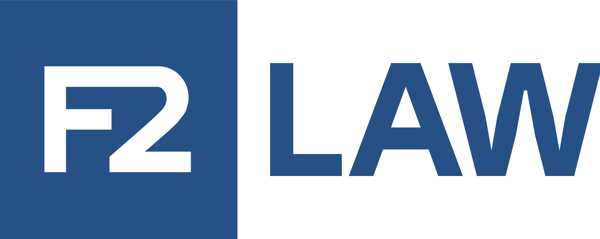 logo of f2law website